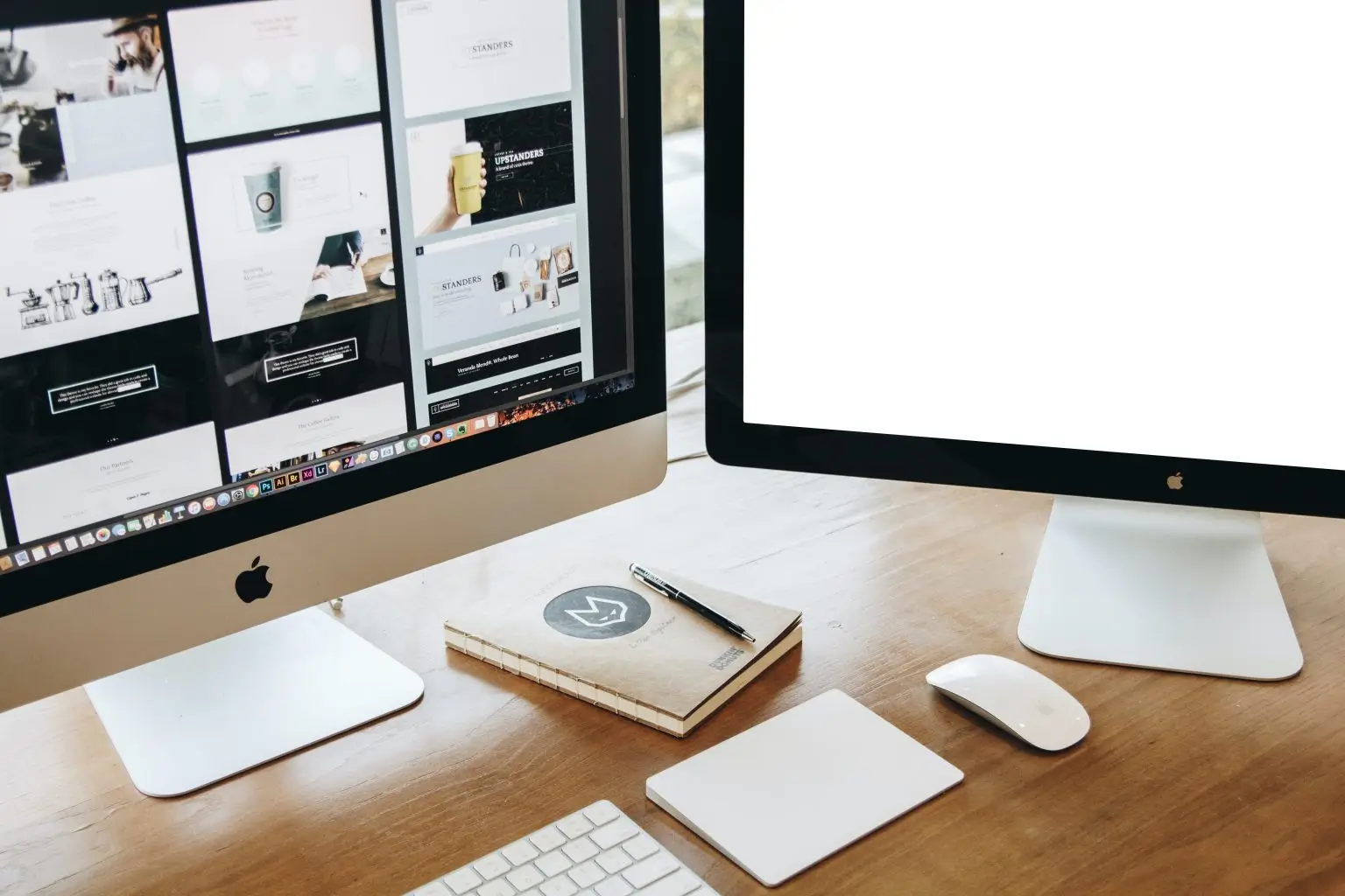 imagen de diseño web minimalista